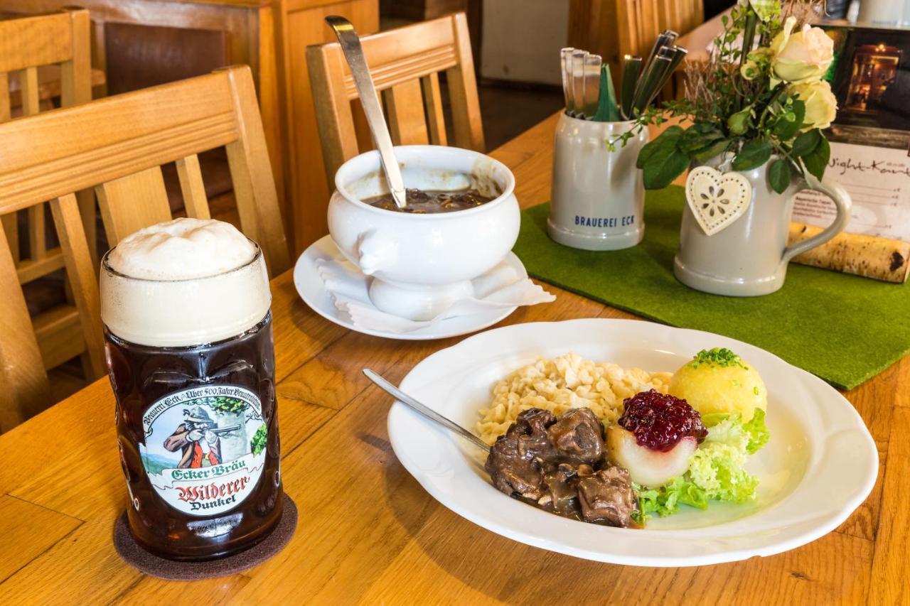 Brauerei-Gasthof Eck Hotel Böbrach Екстериор снимка